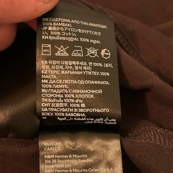 H&M Black Oversized Graphic Tee with Blue and White Blondie Print - Picture 5 of 7